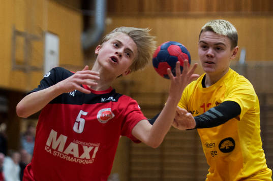 Löddes Felix Nygren i matchen mellan Vinslöv och Löddes