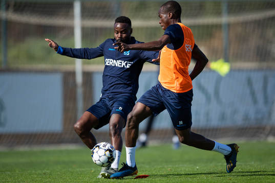 IFK Göteborgs Nzuzi Toko och Alhassan Yusuf