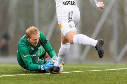 Tvååkers målvakt Johan Ekelundh