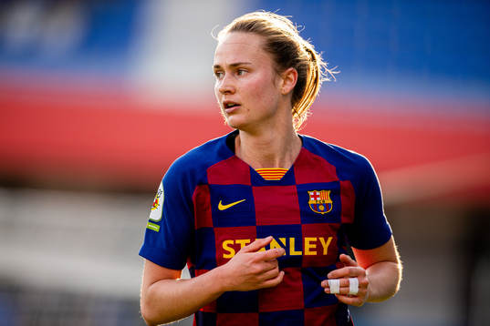 Caroline Graham Hansen of Barcelona