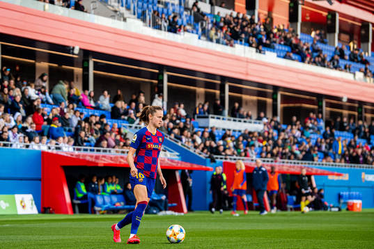 Caroline Graham Hansen of Barcelona