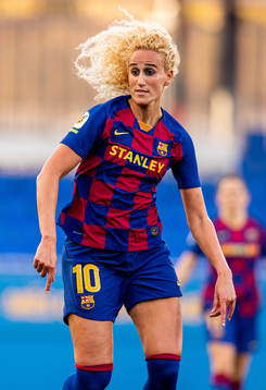Kheira Hamraoui of Barcelona