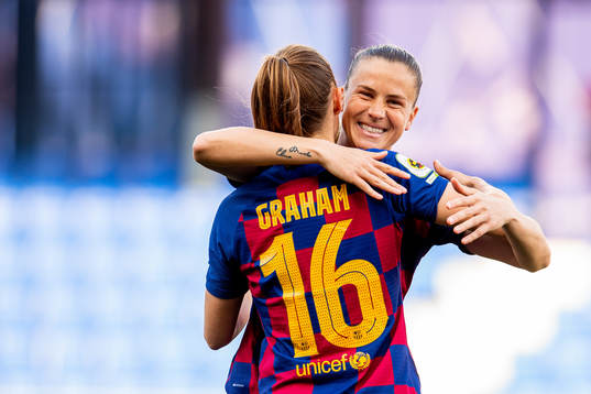 Ana-Maria Crnogorčević and Caroline Graham Hansen of