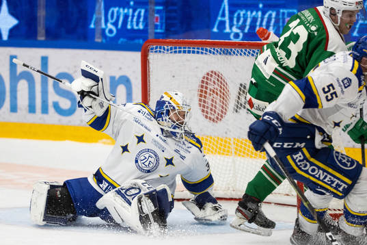 Leksands målvakt Janne Juvonen
