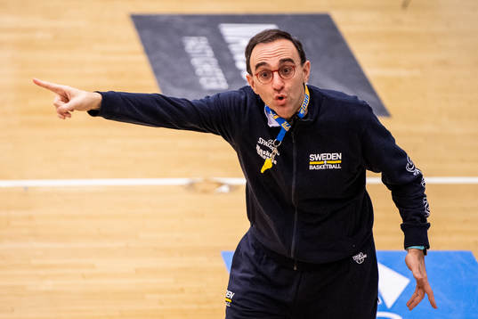 Sveriges förbundskapten Hugo Lopez
