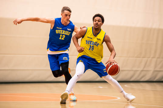 Sveriges Ludvig Håkansson och Melwin Pantzar