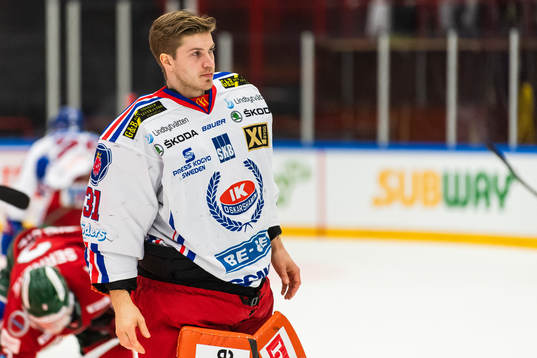 Oskarshamns målvakt Marcus Hellgren