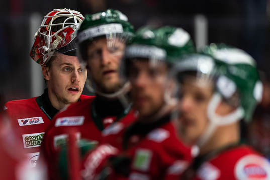 Frölundas målvakt Johan Mattsson