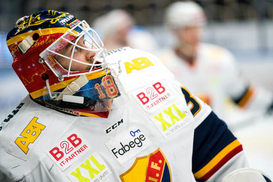 Djurgårdens målvakt Niklas Svedberg