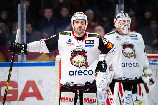 0 Malmö Redhawks Niklas Arell deppar