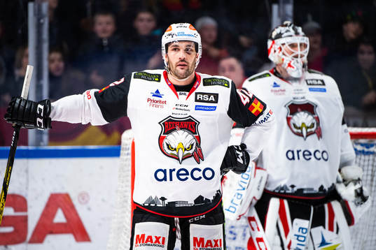 Malmö Redhawks Niklas Arell deppar
