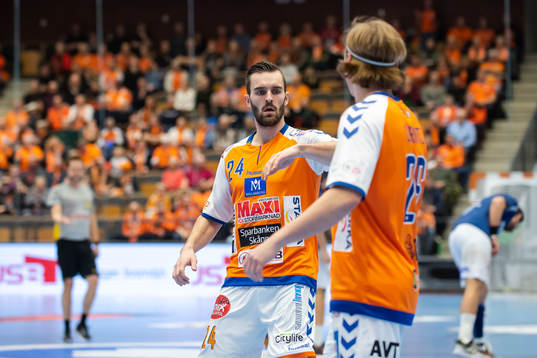 Kristianstads Teitur Örn Einarsson och Valter Chrintz