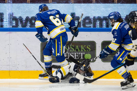 Leksands Emma Woods och HV71s Felizia Wikner-Zeinkiewicz