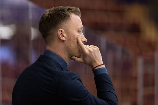 HV71s tränare Joakim Engström