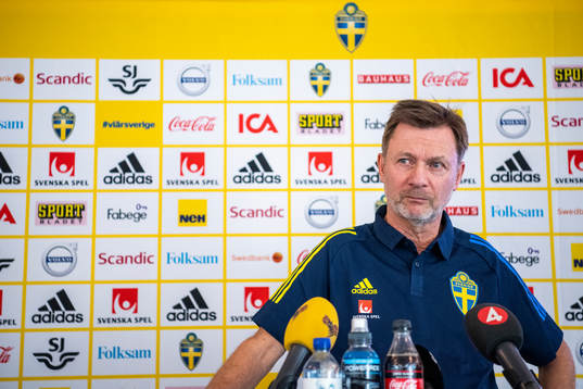 Svenska damlandslagets förbundskapten Peter Gerhardsson
