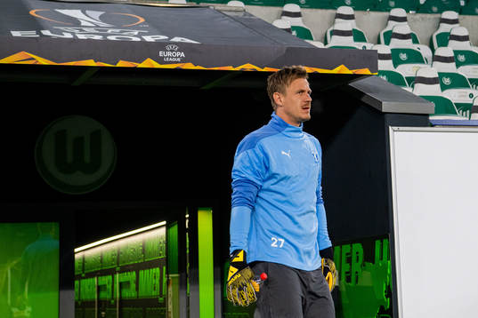 Goalkeeper Johan Dahlin