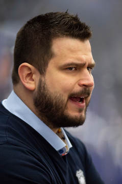 Malmö Redhawks tränare Jonathan Salman