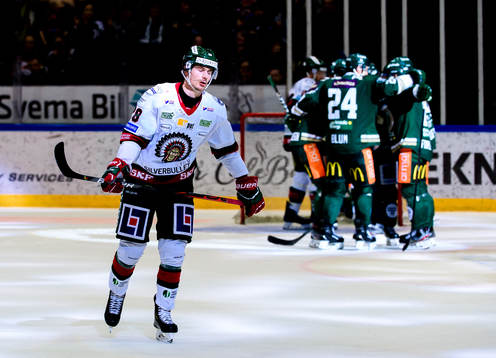Frölundas Johan Sundström deppar