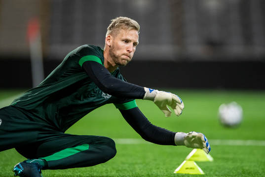 Hammarbys målvakt David Ousted
