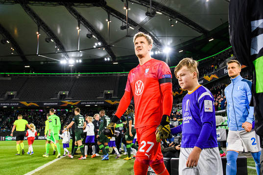 Goalkeeper Johan Dahlin of Malmö FF