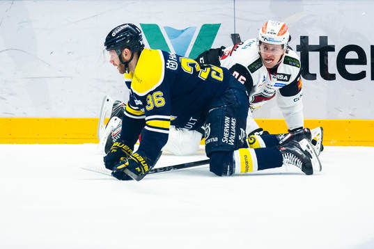 s Anthony Camara och Malmö Redhawks Carl Persson