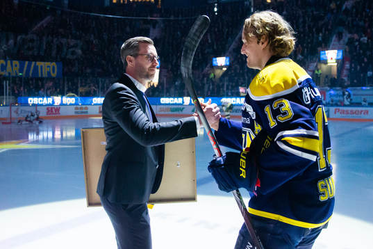 s sportchef Johan Hult och Oscar Sundh