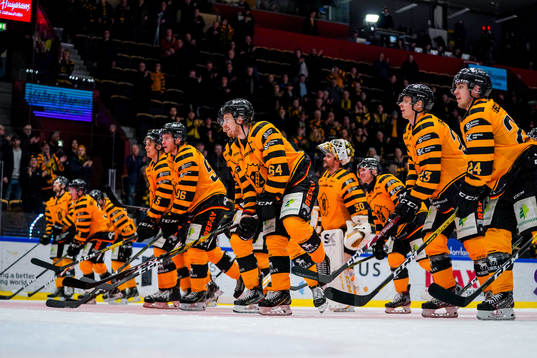 Skellefteås spelare jublar