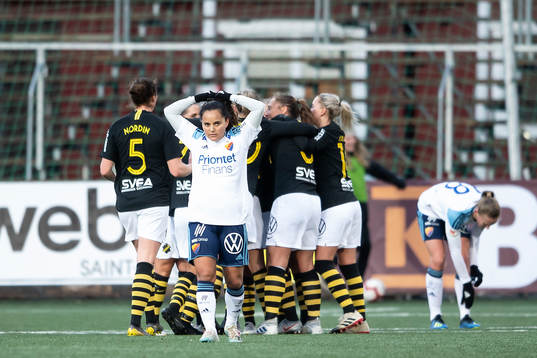 Djurgårdens Malin Diaz Pettersson deppar
