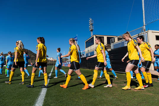 Nora Eide Lie, Andrea Wilmann, Emilie Woldvik and Malin