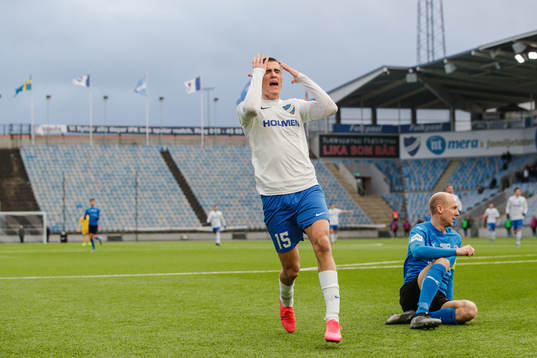 IFK Norrköpings Carl Björk deppar