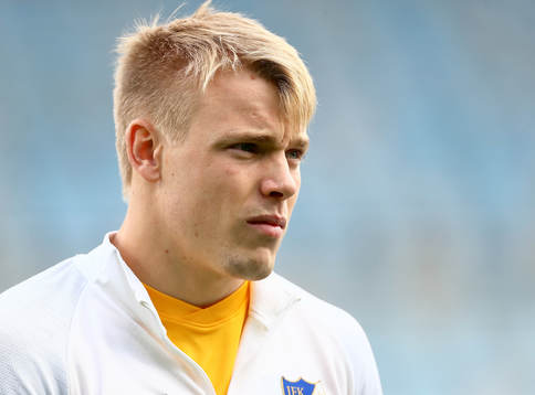 IFK Norrköpings  målvakt Isak Pettersson