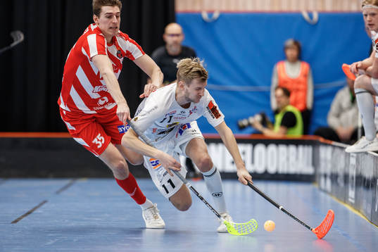 Pixbos Marek Benes och Jönköpings Robin Raske