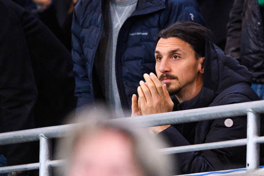 Zlatan Ibrahimovic på plats