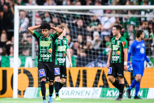 Varbergs Keanin Ayer Boya deppar