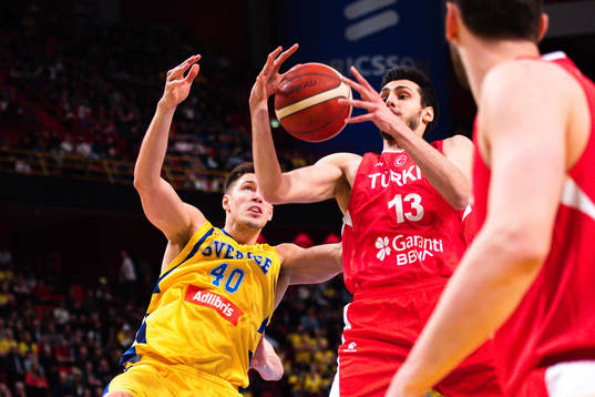 Carl Engström of Sweden and Berkan Durmaz of Turkey