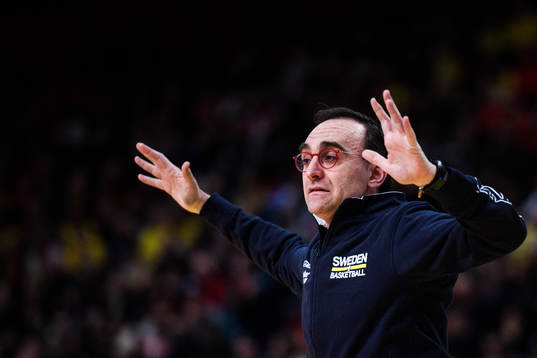 Hugo Lopez, head coach of Sweden