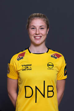 Sophie Román Haug of LSK Kvinner poses for a portrait