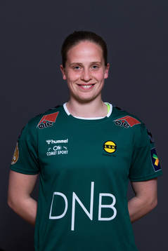 Goalkeeper Ida Norstrøm of LSK Kvinner poses for a portrait
