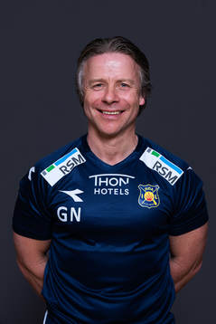 Geir Nordby, head coach of Røa, poses for a portrait