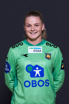 Goalkeeper Linn-Mari Nilsen of Røa poses for a portrait