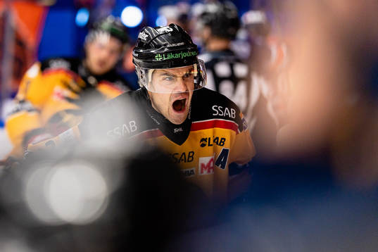 Luleås Karl Fabricius visar känslor