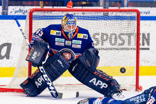 Växjös målvakt Viktor Andrén