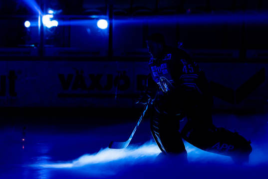 Växjös målvakt Viktor Andrén