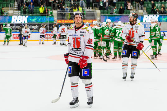 Örebros Mathias Bromé deppar
