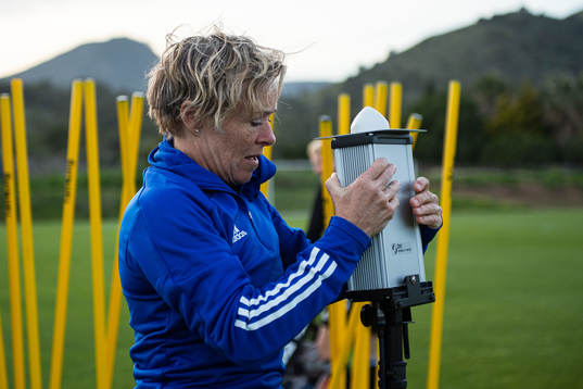 Gunnvor Halmøy, physical coach of Rosenborg