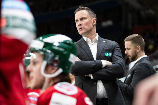 Frölundas tränare Roger Rönnberg