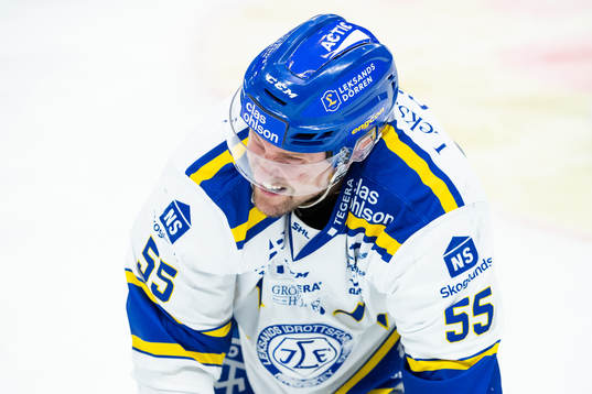 Leksands Jonas Ahnelöv liggande