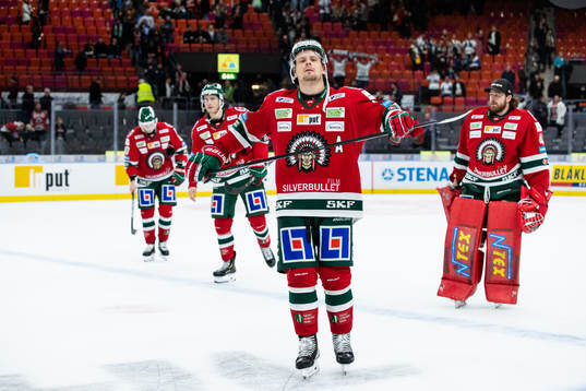 Frölundas Nicklas Lasu deppar