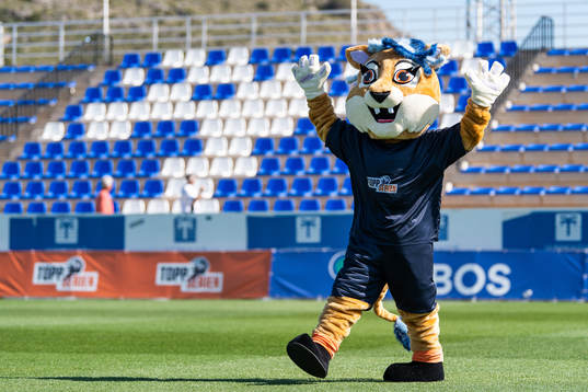 The mascot (yet to be named) of Toppserien