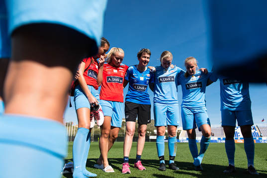 Lena Tyriberget, head of sports of Avaldsnes
